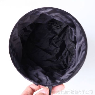 定制可攜式汽車可折疊的垃圾箱儲物垃圾箱體黑色